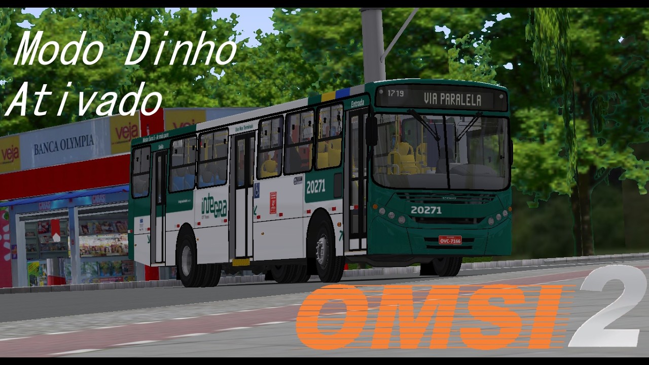 OMSI 2 - Mapa Metrópole Salvador - Linha 1719 - Caio Apache Vip 3 - Ótima Transportes