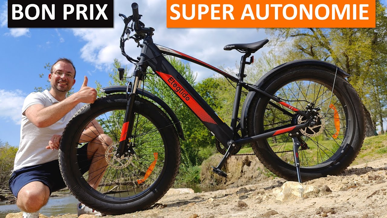 Eleglide Tankroll - Test d'un fat bike abordable
