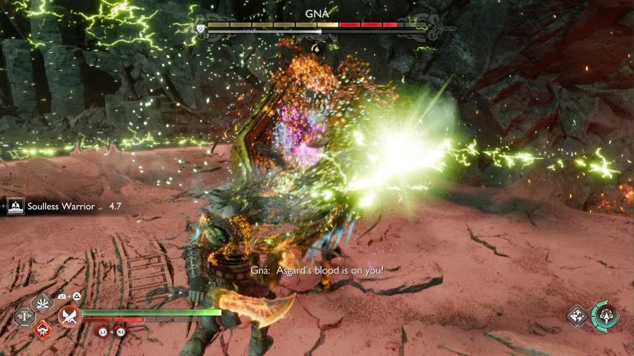 Gow Ragnorok Valkyrie queen Gna