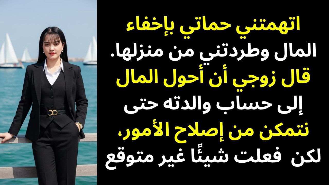اتهمتني حماتي بإخفاء المال وطردتني من بيتها