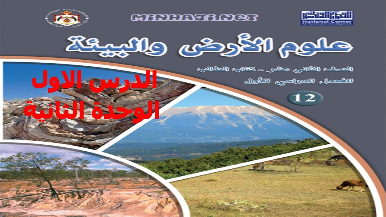 شرح الدرس الاول  تشوه الصخور من الوحدة الثانية التراكيب الجيولوجية الثاني ثانوي توجيهي 2008