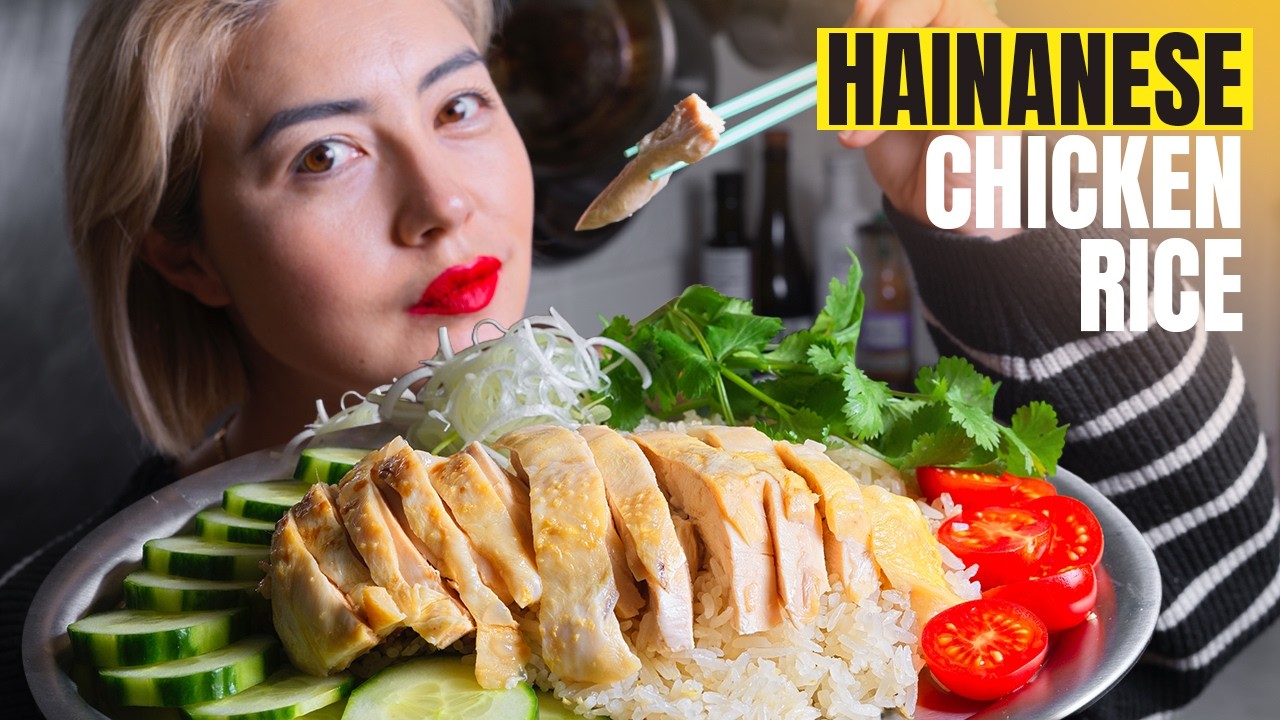 Hainanese Chicken Rice: The Restaurant Method (Lunar New Year)