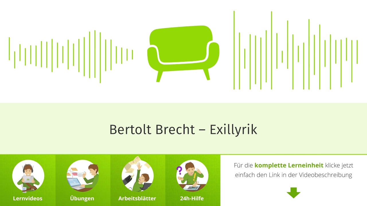Bertolt Brecht – Exillyrik einfach erklärt | sofatutor