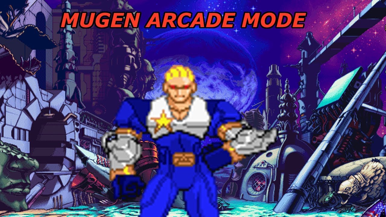 MUGEN Arcade Mode with Captain Commando