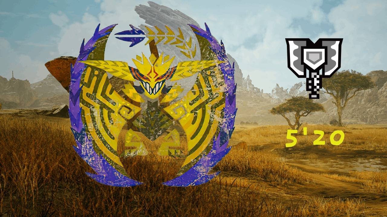 [MH Wilds OBT] Rey Dau Charge Blade Solo - 5'20