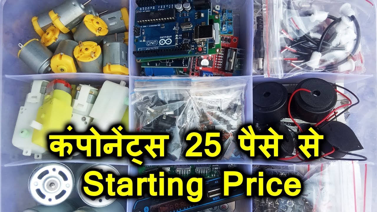 Unboxing Cheap Rate Electronic Components & Arduino Module,Sensors Purchase Delhi Lajpat Rai market