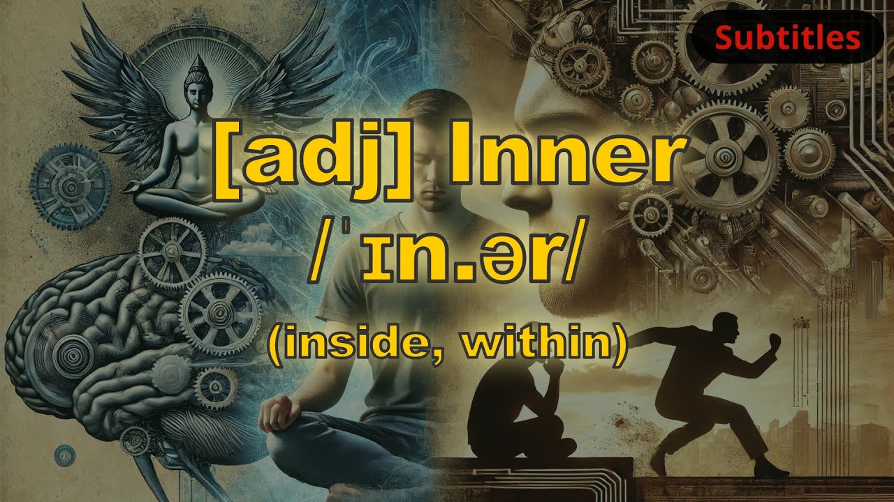 [adj] Inner meaning (inside, within) with 5 examples