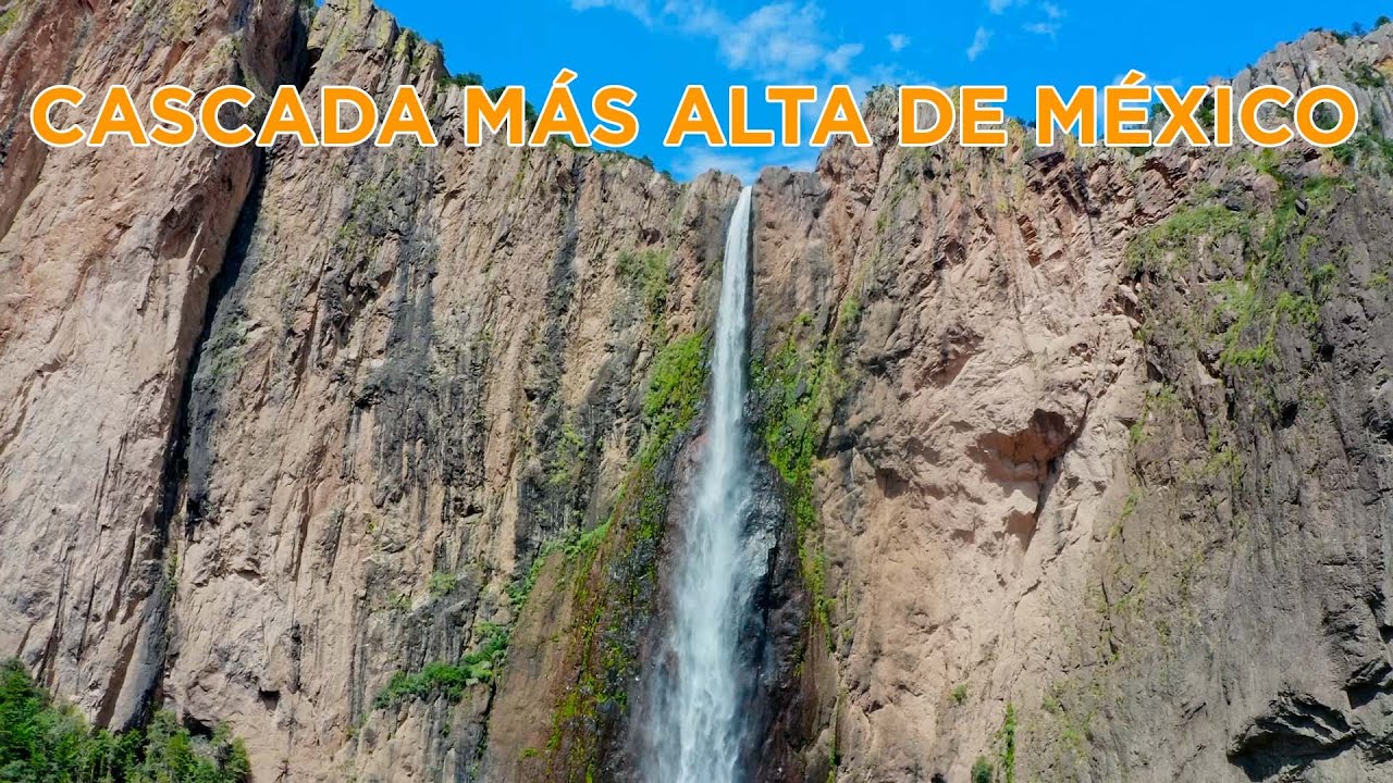 Basaseachi, Chihuahua, la cascada más alta de México con una altura de 246 m