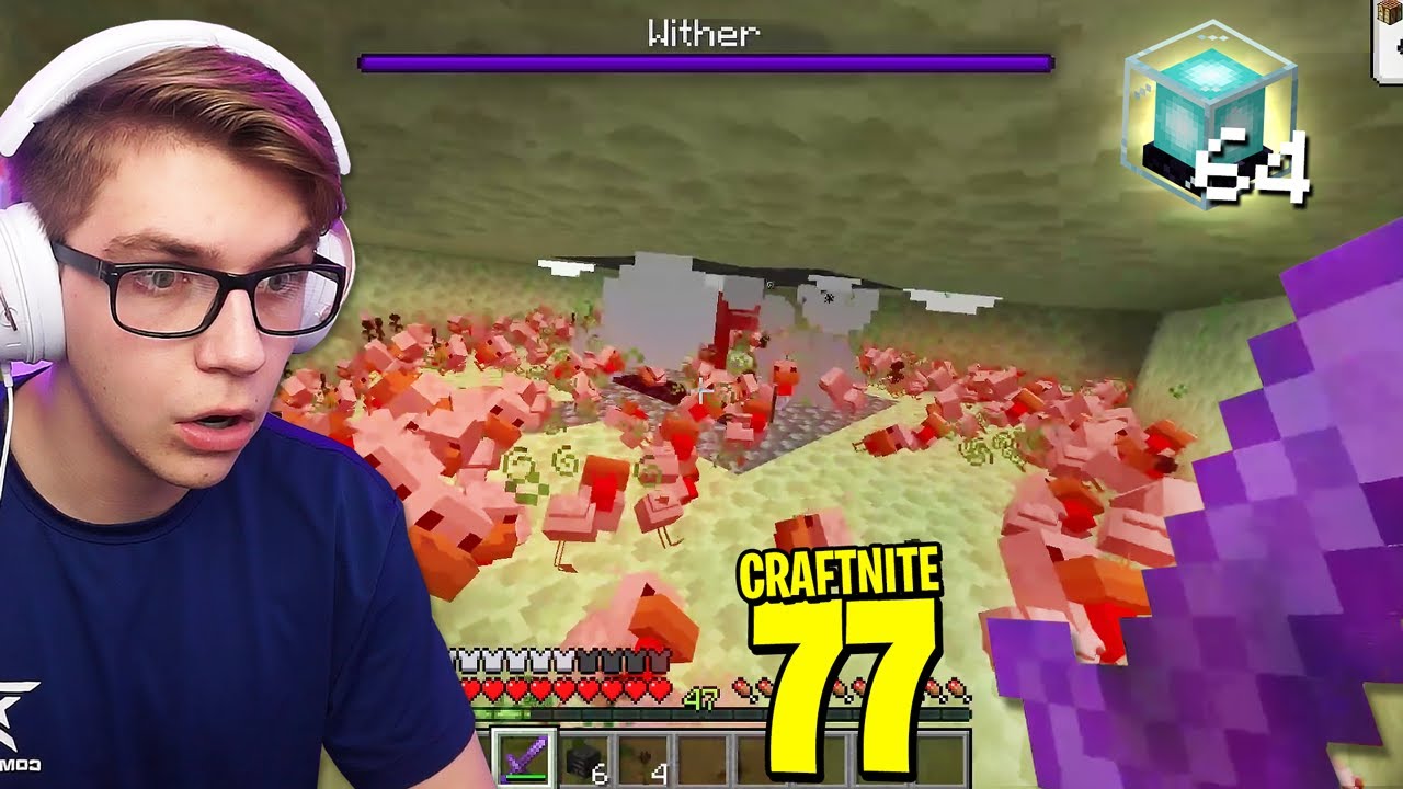 Craftnite: #77 - I WILL BECOME THE *KING OF BEACONS* (Beacon Farming)
