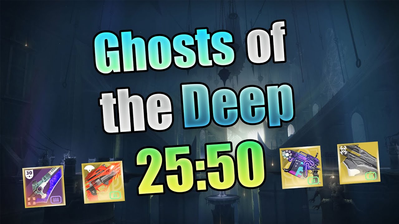 Solo Flawless Ghosts of the Deep in 25 minutes (25:50 WR)