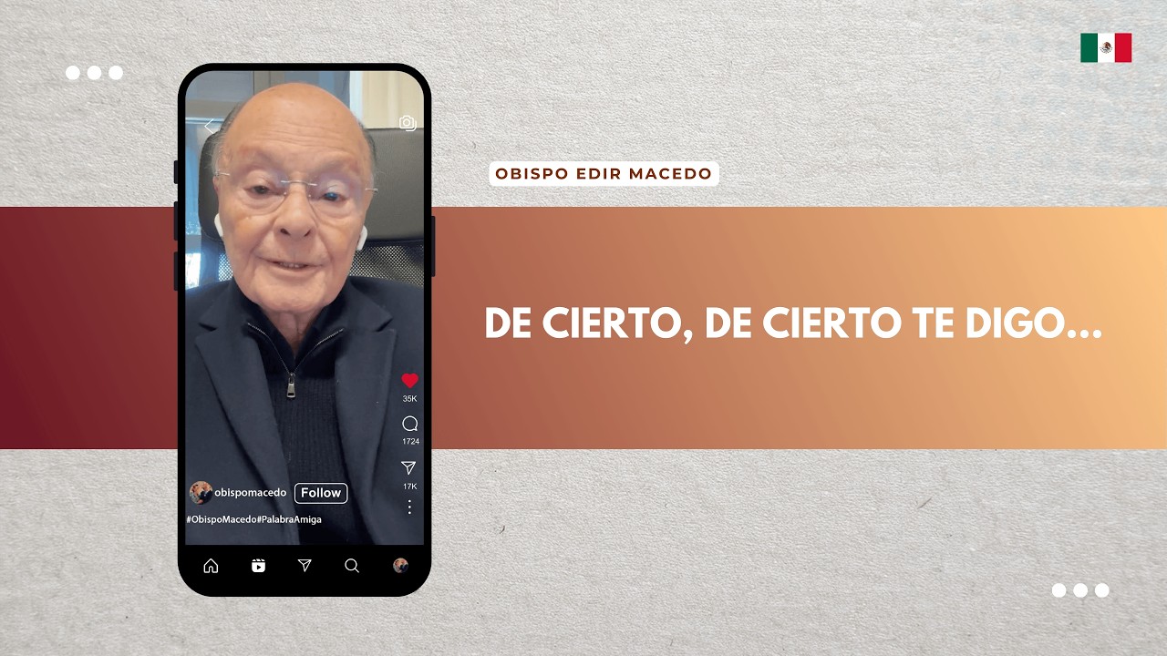 DE CIERTO, DE CIERTO TE DIGO…