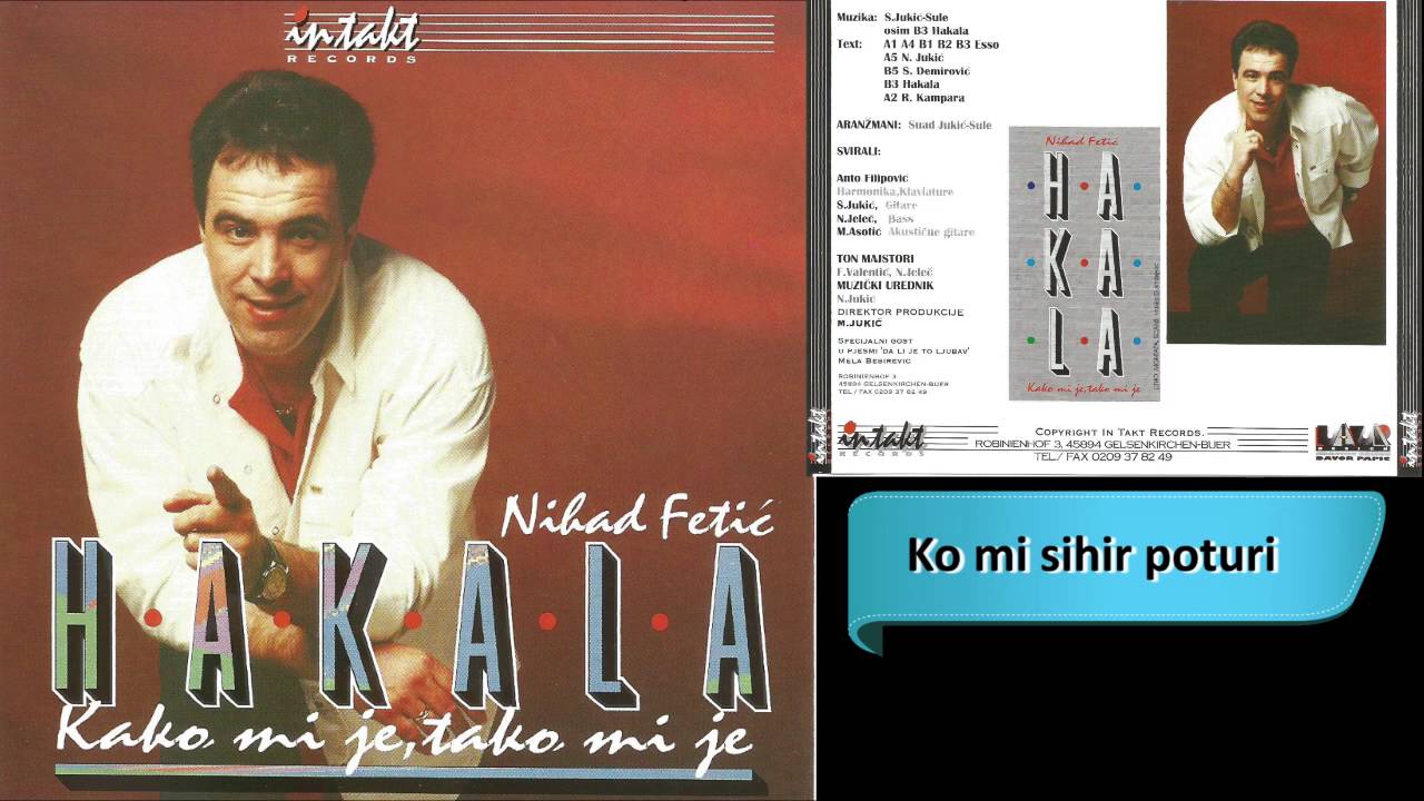Hakala - Ko mi sihir poturi - (Audio 1996) HD