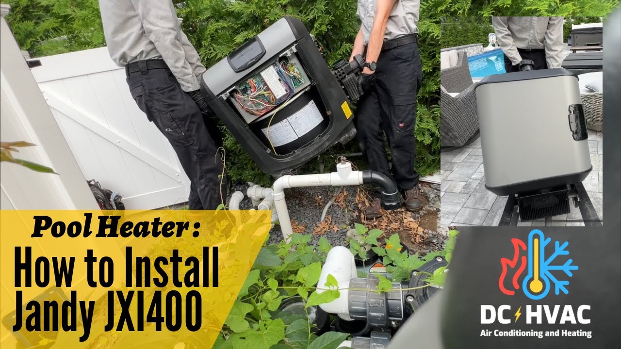 How To Install a Pool Heater! Efficient Swap Out of a Jandy JXI400N! How Pipe Doctor Does It!