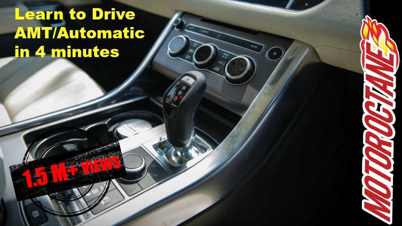 Learn to drive Automatic (AMT) car in Hindi | MotorOctane