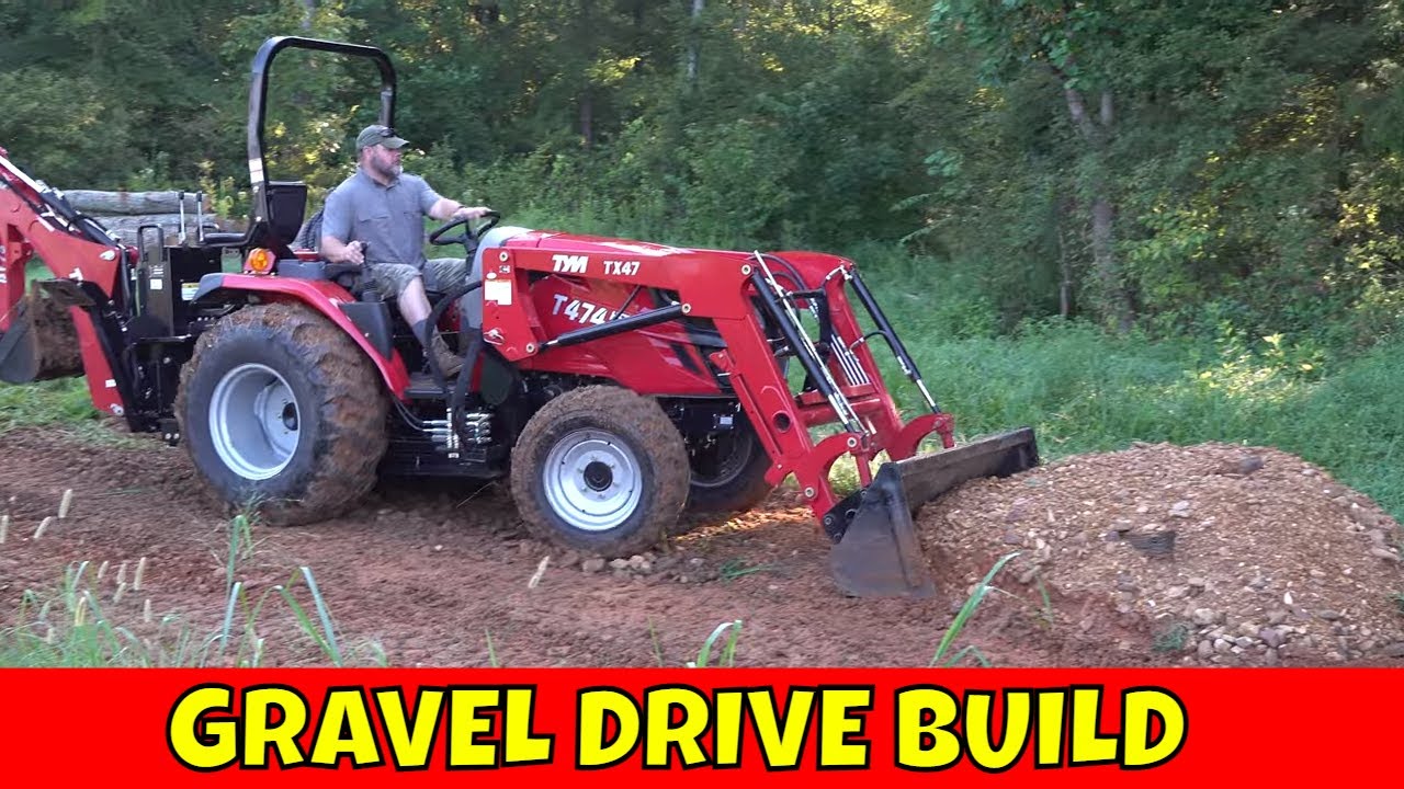 How to Spread Gravel with a Tractor