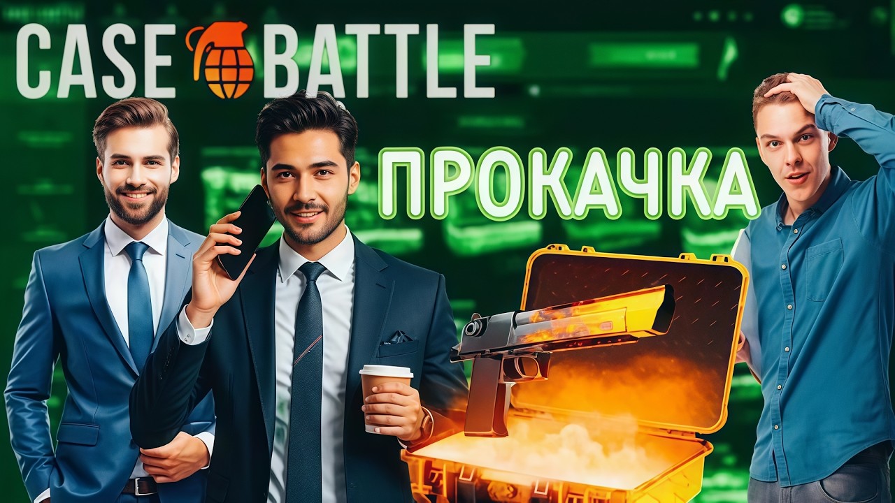 ПРОКАЧКА ПОДПИСЧИКА на CASE-BATTLE! КЕЙС БАТТЛ СКАМИТ ВЕСЬ ФЕВРАЛЬ, СМОГ СДЕЛАТЬ НОЖ?! РОЗЫГРЫШ