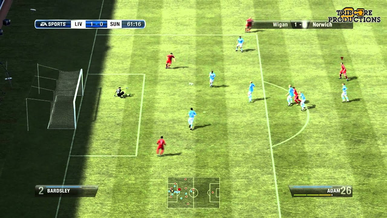 FIFA 12 - Liverpool Career Mode - vs. Sunderland