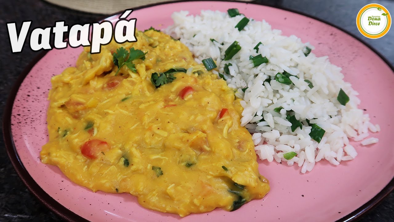 VATAPÁ DE FRANGO | COMIDA LEGÍTIMA BAIANA | VATAPÁ TRADICIONAL DA BAHIA | VATAPÁ FÁCIL E RÁPIDO #974