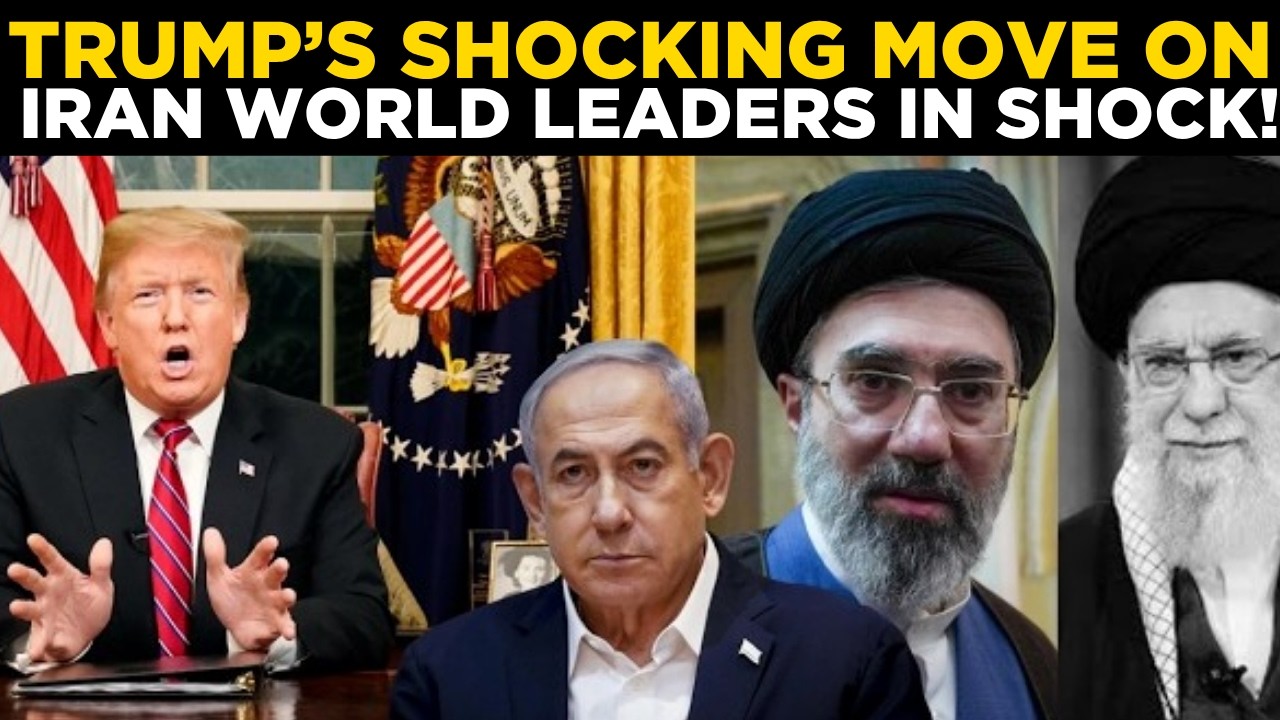 Trump speech LIVE: Shocking New Move on Iran | Major Iran Decision | US News LIVE | WORLD NEWS LIVE