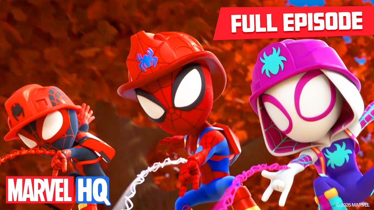 Lights, Sirens, Action 🚒🕸️🕷️ | Spidey and His Amazing Friends | Full Episode | @MarvelHQ