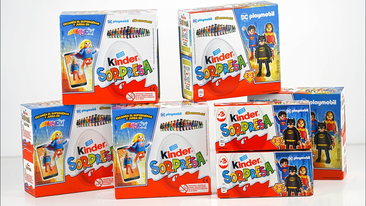 ⚡ I Found a Hidden Character in Kinder Surprise Playmobil DC 2025 😳