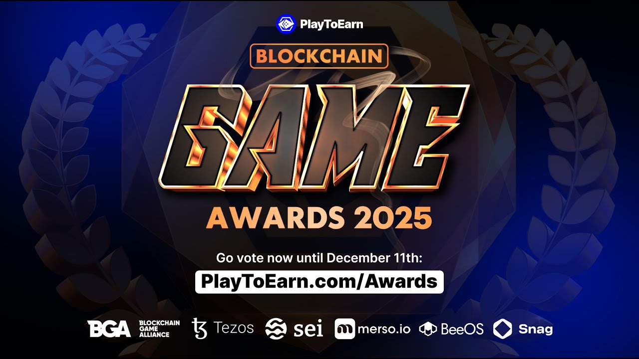 🏆 Премия PlayToEarn Blockchain Game Awards 2025