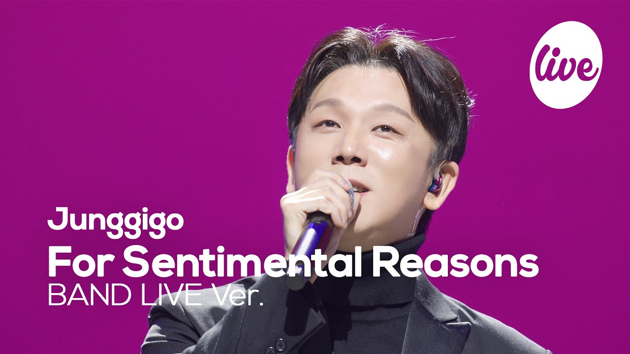 [4K] 정기고(Junggigo) &ldquo;For Sentimental Reasons&rdquo; Band LIVE | it's Live