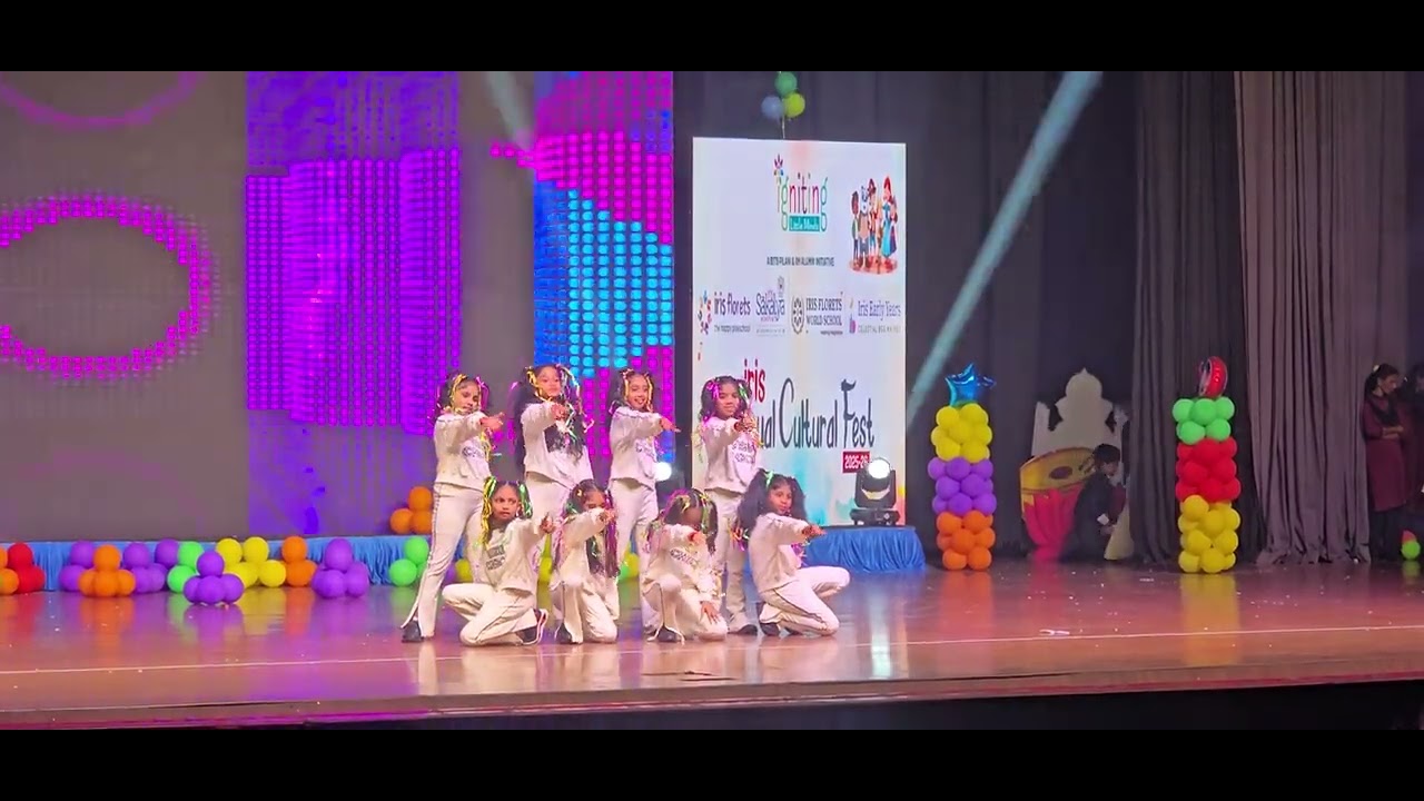 Experience scintillating performance by iris florets girls 🤩