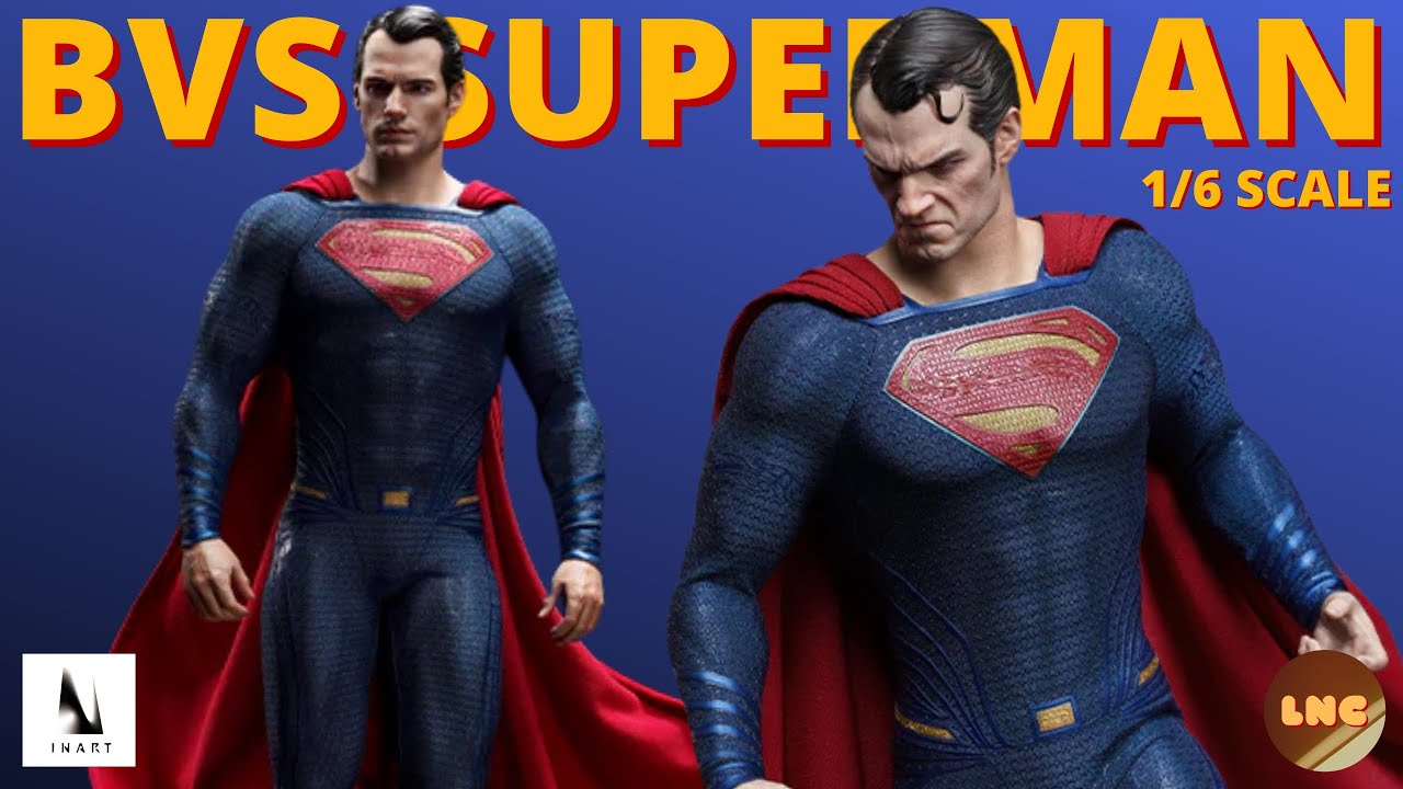 Фигурка BvS Superman в масштабе 1/6 от InArt | Обзор