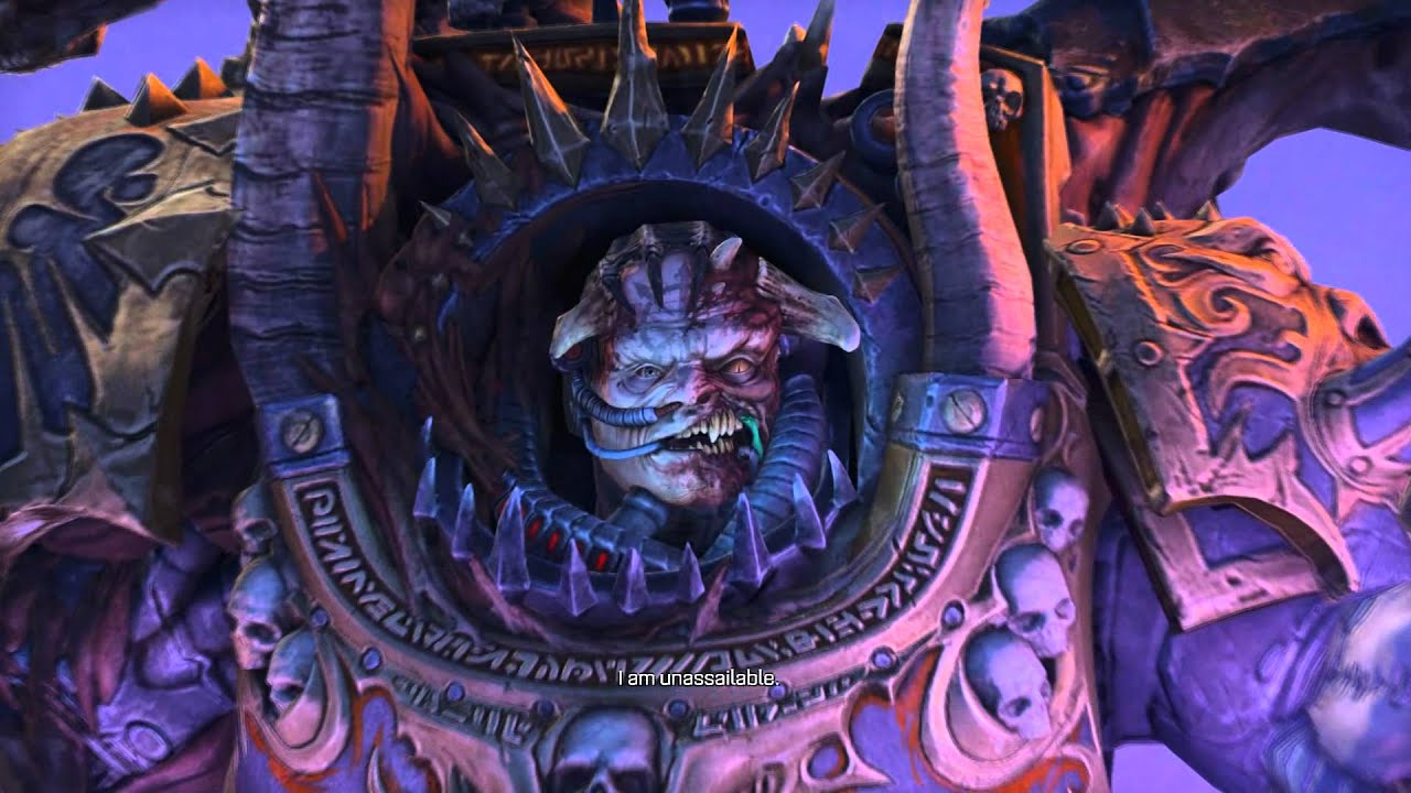 Space Marine Final Boss: Lord Nemeroth