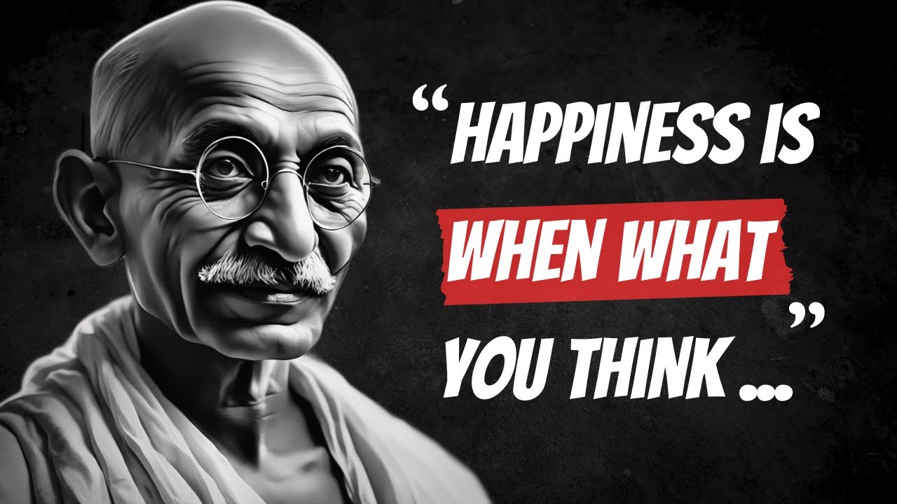 Mahatma Gandhi's Top Quotes on Life and Success | Luminary Lines