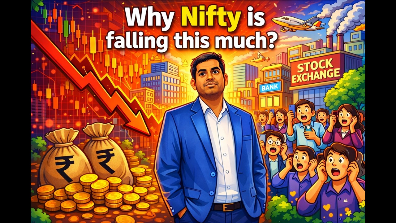 Market Crash Explained ! | Why Market is Falling & What Investors Should Do Now .