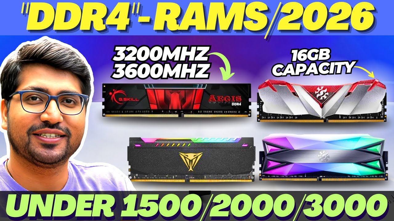 [New 2026]🔥Best RAM for PC🔥Best DDR4 RAM For PC🔥Best DDR4 RAM For Gaming🔥Best 16GB DDR4 RAM
