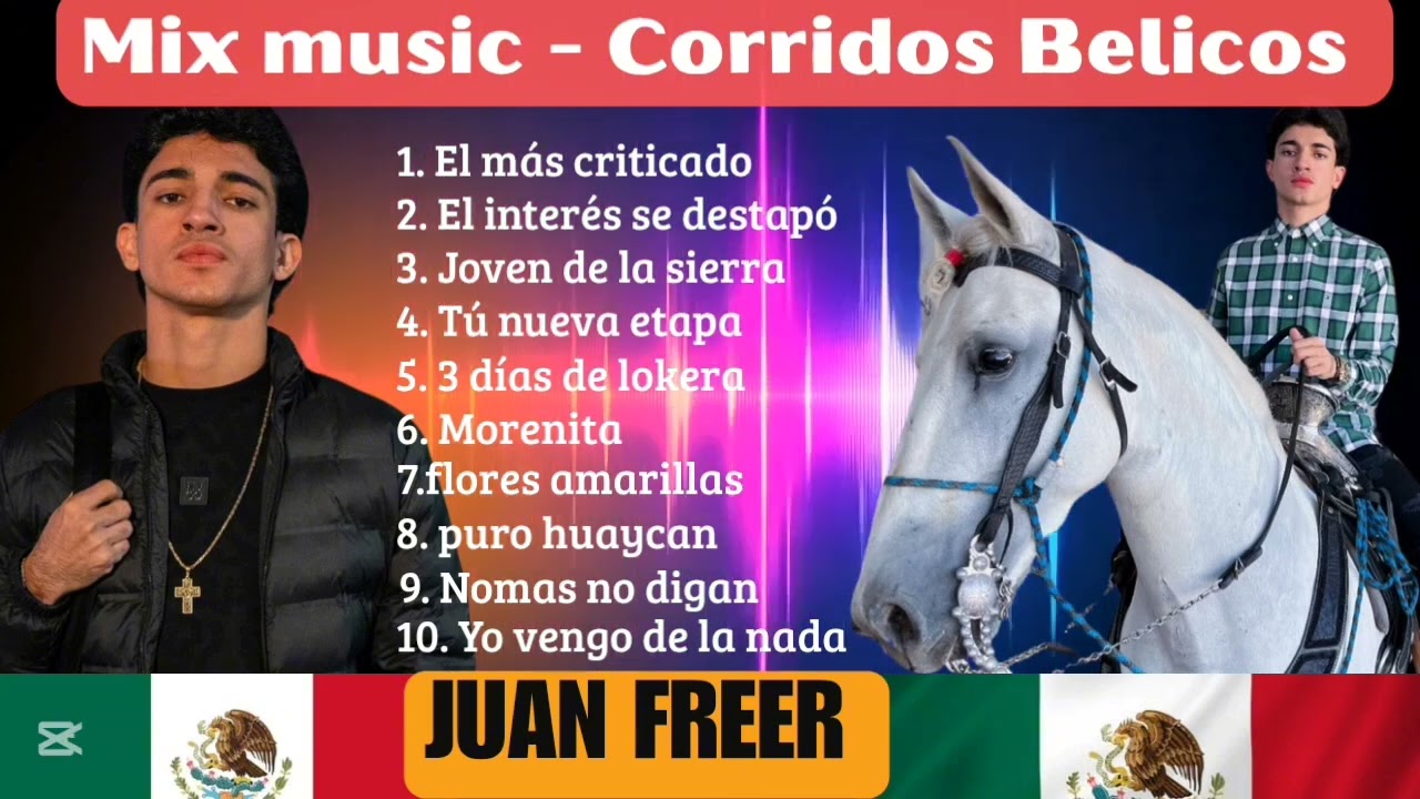 Mix music - Juan Freer Corridos Belicos (mejores corridos de @juanfreer 2025) #regionalmx