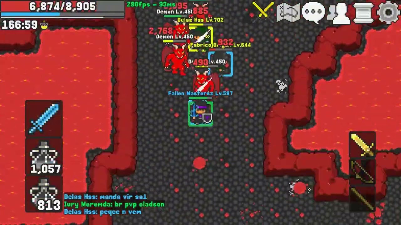 Rucoy Online - A pior classe do jogo nos demons
