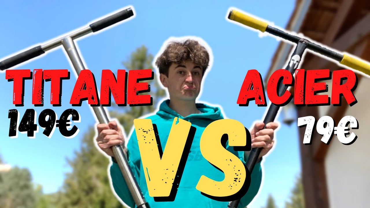 BARRE ACIER vs BARRE TITANE (que choisir ?)