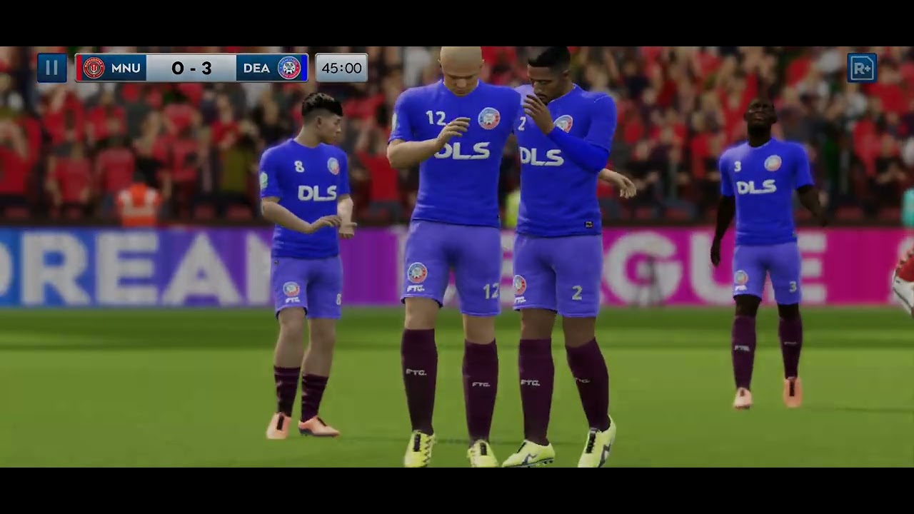 DLS 2026 match against Manchester United 