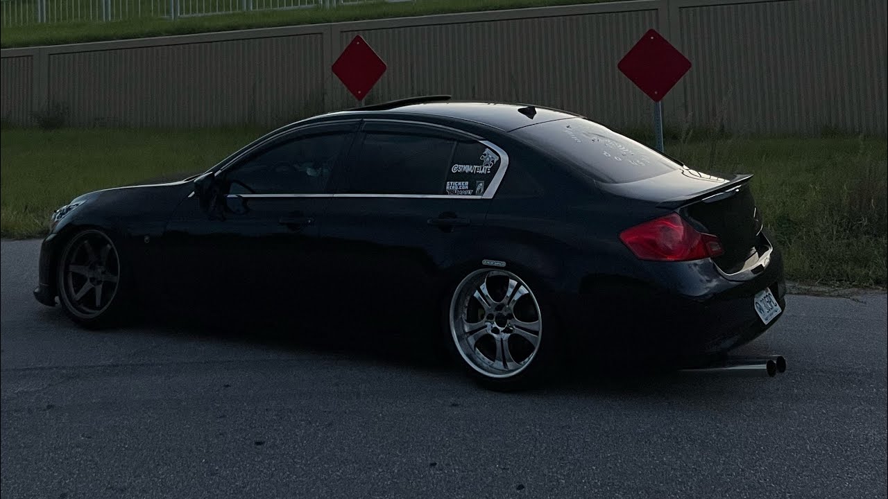 G37 Sedan Gets A Welded Diff + Drifting Almost Hit Someone !
