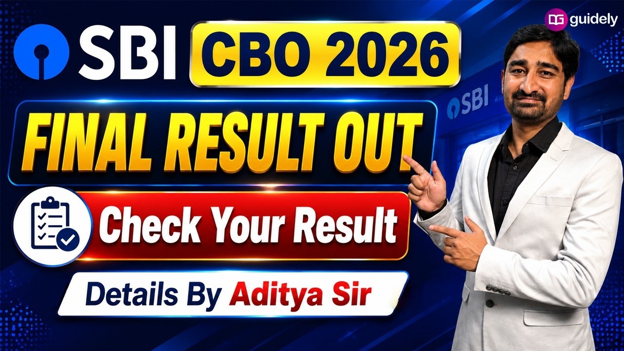 SBI CBO 2026 Final Result Out 🔥 | Check Your Result Now | Complete Details by Aditya Sir