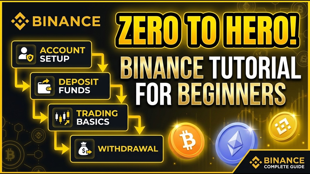 Binance Tutorial for Beginners: The Ultimate Guide 2026 : #Binancetutorial