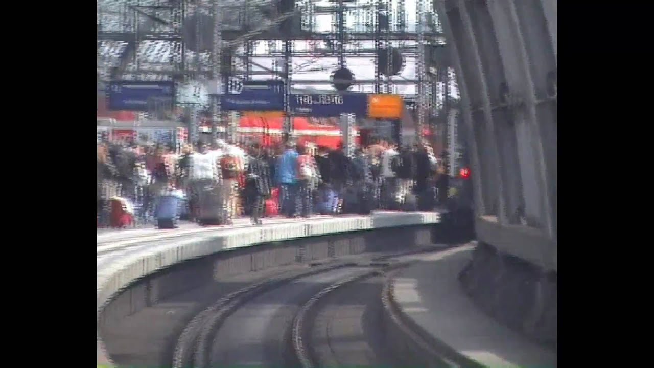 Berlin-Warsaw Express arrives at Berlin Mainstation