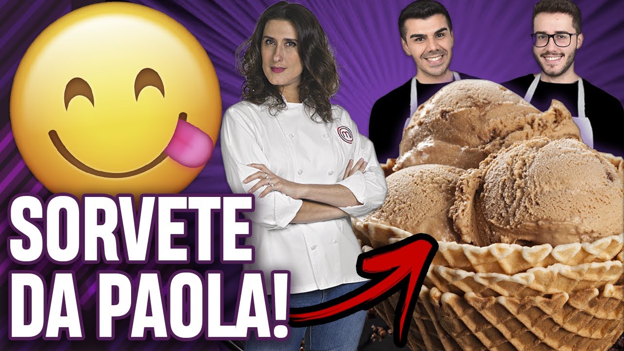 TENTANDO FAZER O SORVETE DE DOCE DE LEITE DA PAOLA CAROSELLA DO MASTERCHEF! | Virou Festa