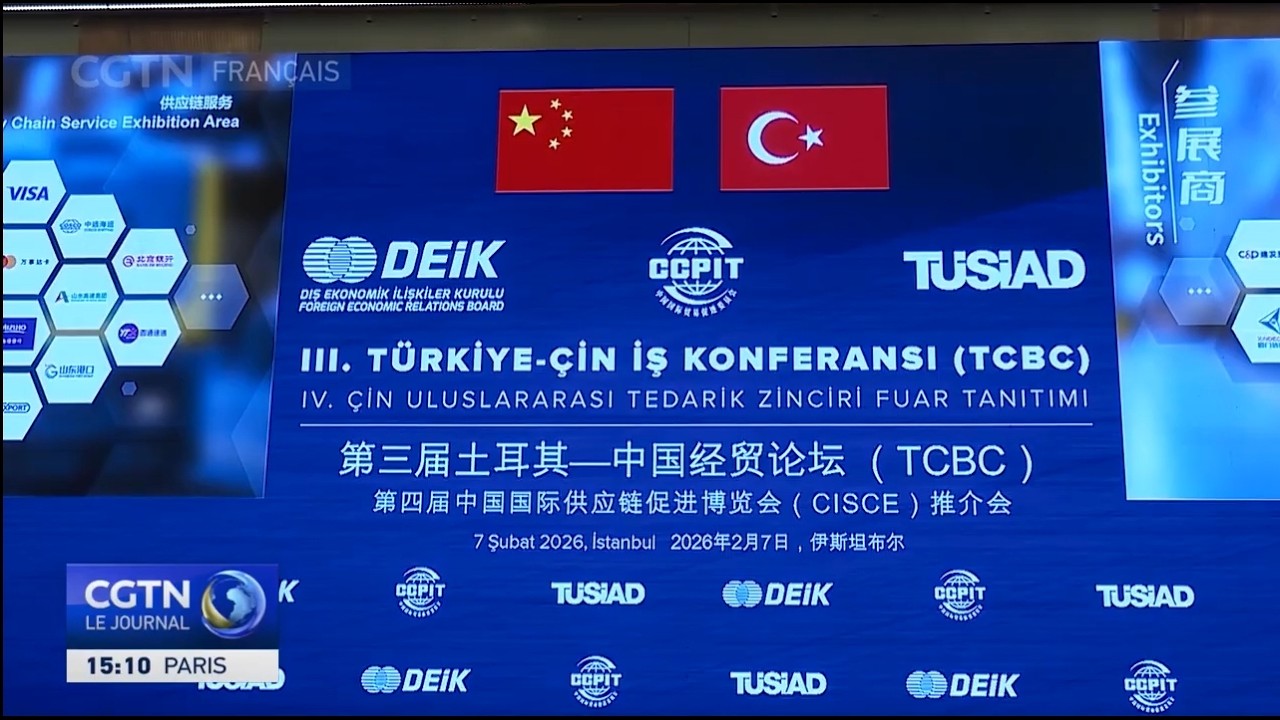 Économie : la troisième conférence commerciale Türkiye-Chine s'ouvre à Istanbul