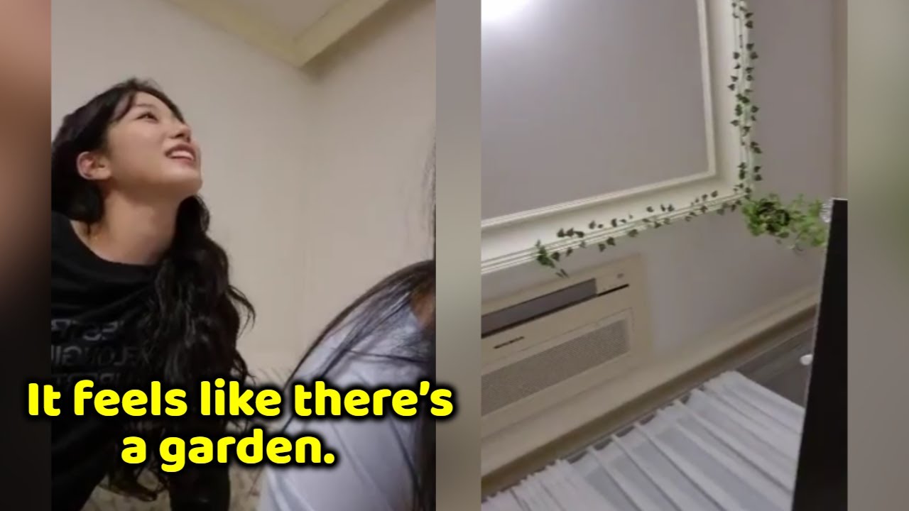 Yunjin shows her room & Kazuha is Surprised