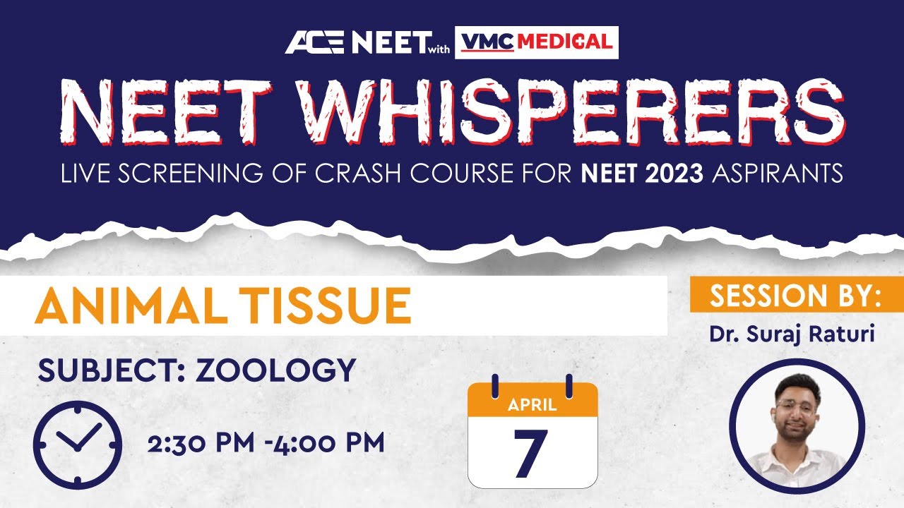 NEET WHISPERERS || RRR || ANIMAL TISSUE || SURAJ RATURI