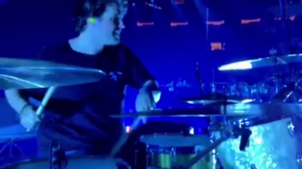 Drummer Hillsong, Madison Square Garden. - Dan McMurray