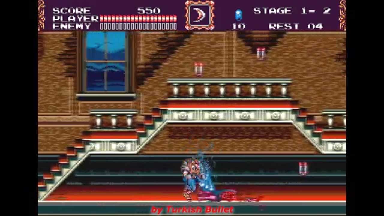 Vampire Killer (Sega Mega Drive) - (Longplay - John Morris | Expert Difficulty)