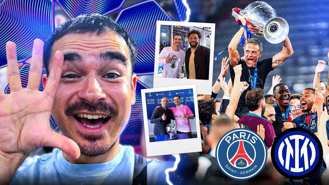 PARIS zerstört INTER MAILAND 😱🔥 !! UCL FINALE Stadionvlog 🏆