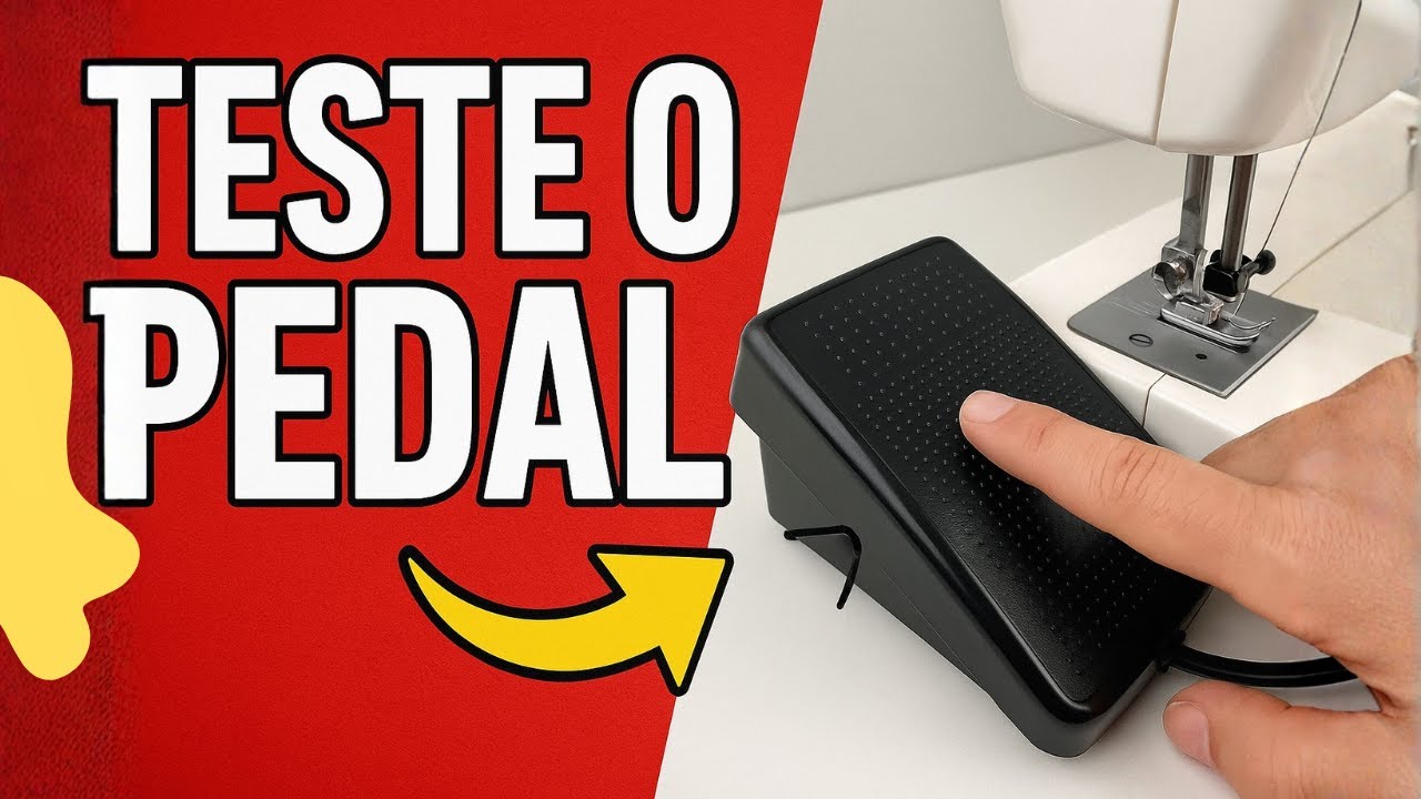 Como Testar o Pedal da Máquina de Costura  Guia Completo de Diagnóstico