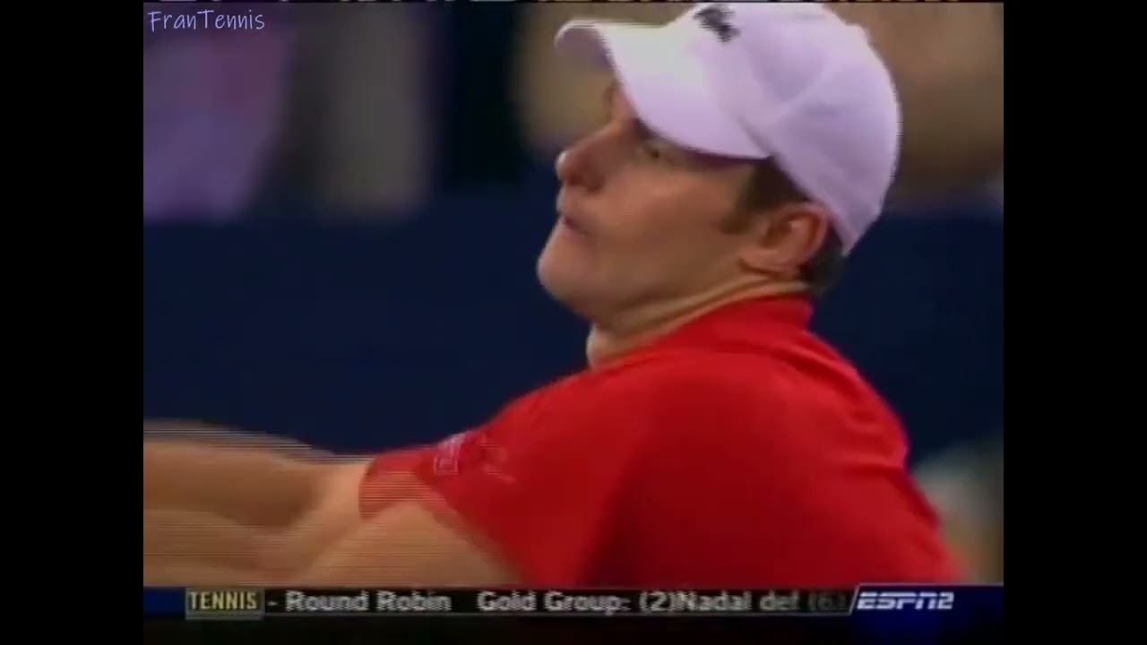 David Nalbandian vs Andy Roddick - 2006 Shanghai TMC RR Highlights